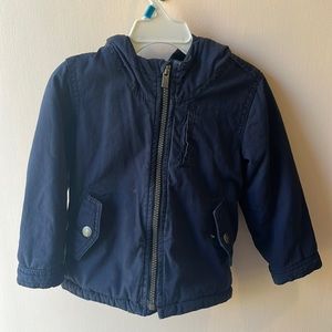 Old Navy toddler quilted utility jacket in navy